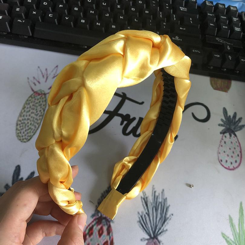 Cài tóc vải satin phong cách Hàn Quốc thời trang