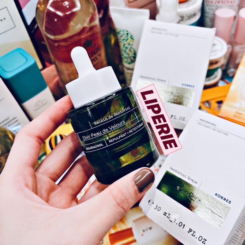 Dầu dưỡng da Korres Santorini Grape Velvet Skin Drink