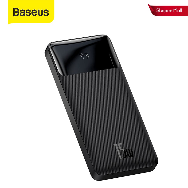 Baseus 15W Fast Charging 10000mAh Power Bank Portable External Charger Battery For iPhone 12