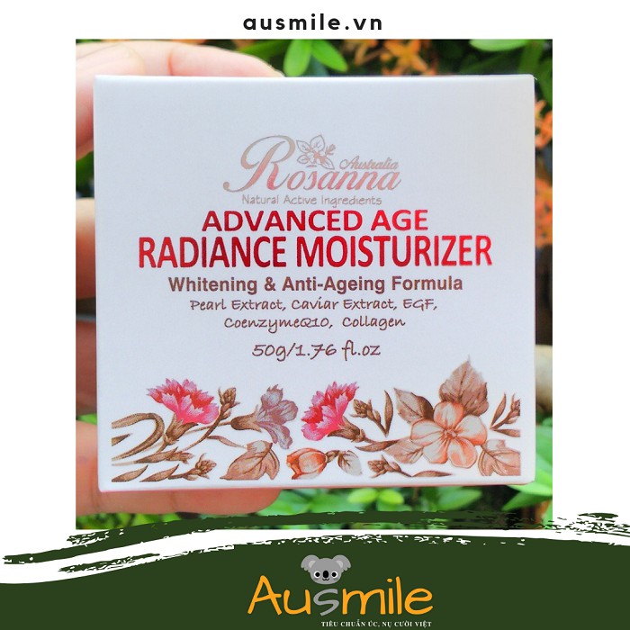 Kem dưỡng sáng da Rosanna Advanced Age Radiance Moisturizer