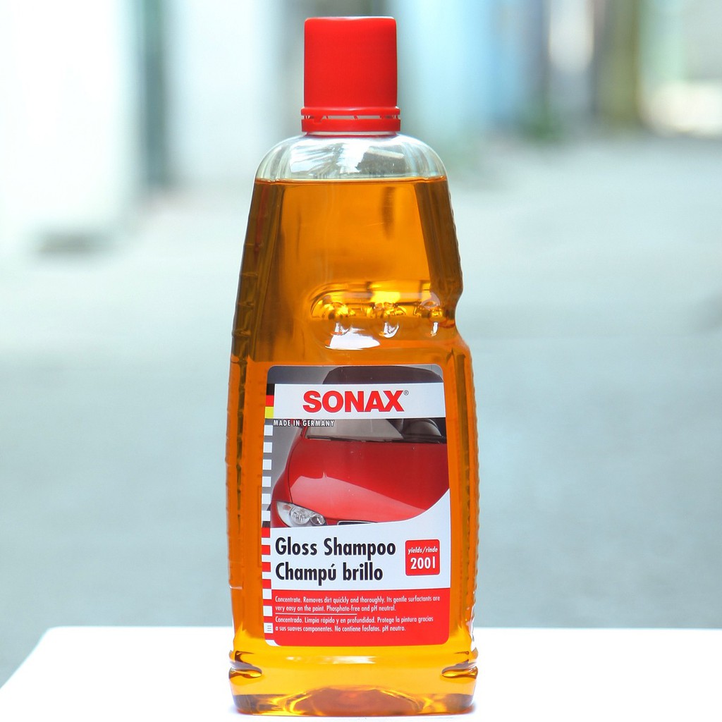 Sonax - Nước rửa xe ô to đậm đặc Sonax Gloss Shampoo 314300 - 1000ML