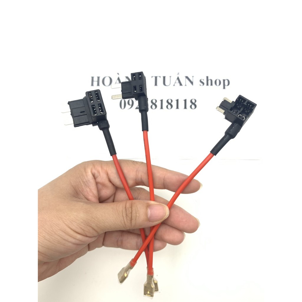 Dây nối cầu chì lấy điện cầu chì kim vừa kim ngắn kim mini đấu nối tiện dụng