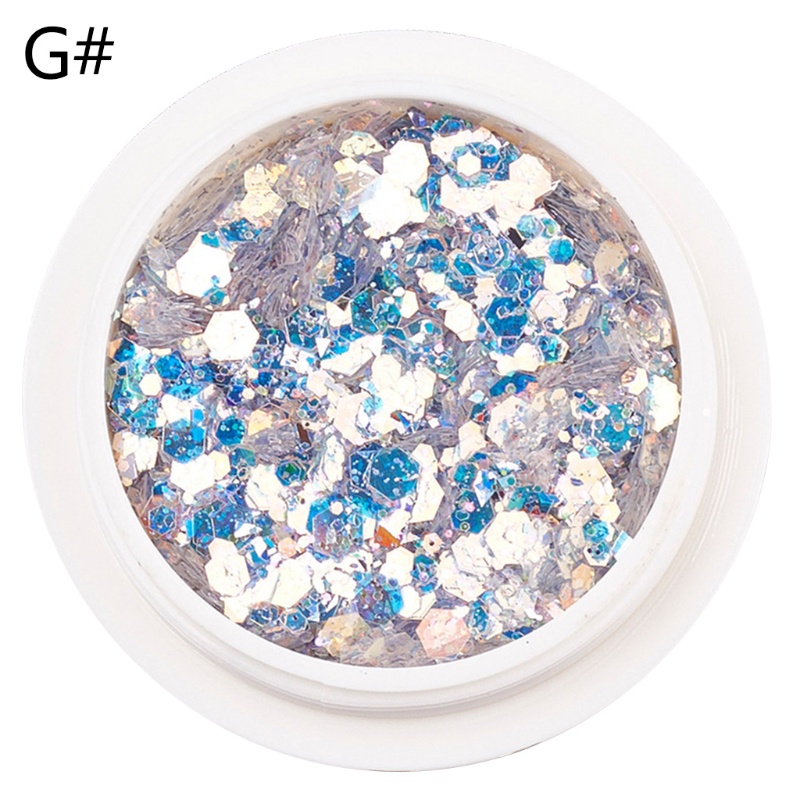 [Hàng mới về] Sequins lấp lánh trang trí móng tay chuyên nghiệp đẹp mắt