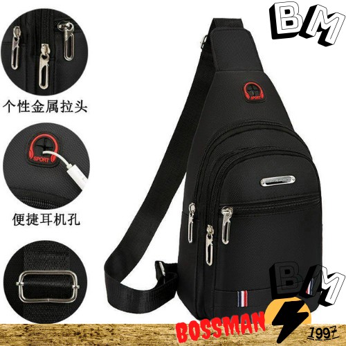 TV-002 Túi Đeo Chéo Nam Vải Canvas Chống Nước 3 Ngăn Phong Cách Hàn Quốc - Thời Trang - Trẻ Trung - BOSSMAN | BigBuy360 - bigbuy360.vn