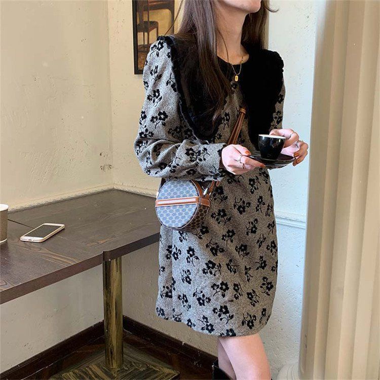Đầm Cổ Búp Bê Thiết Kế Thanh Lịch Cho Nữ  tao bao