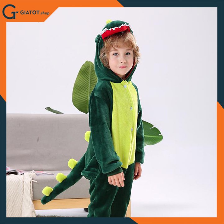 Bộ đồ Coslay Khủng Long cho bé trai, bé gái phù hợp cho các bé từ nhỏ đến lớn