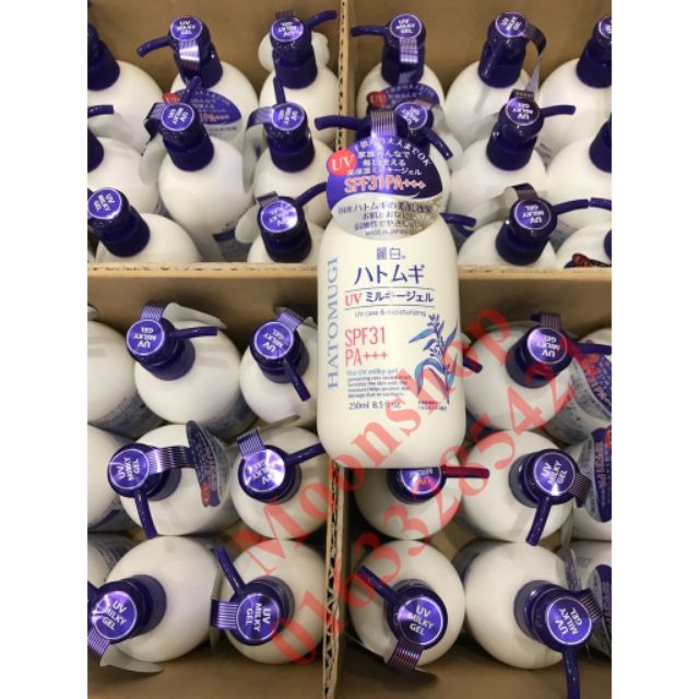 [NỘI ĐỊA NHẬT] Sữa dưỡng thể chống nắng Hatomugi siêu hot | BigBuy360 - bigbuy360.vn
