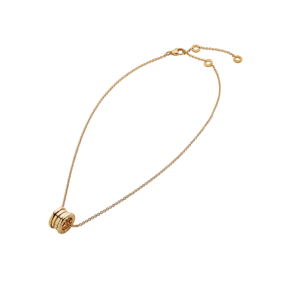 Vòng cổ Mạ Vàng Hồng 18kt 18kt Mặt Tròn Nhỏ