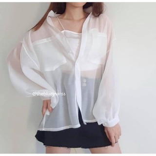 Áo khoác sơ mi voan TẶNG KÈM áo 2 dây cực trẻ trung