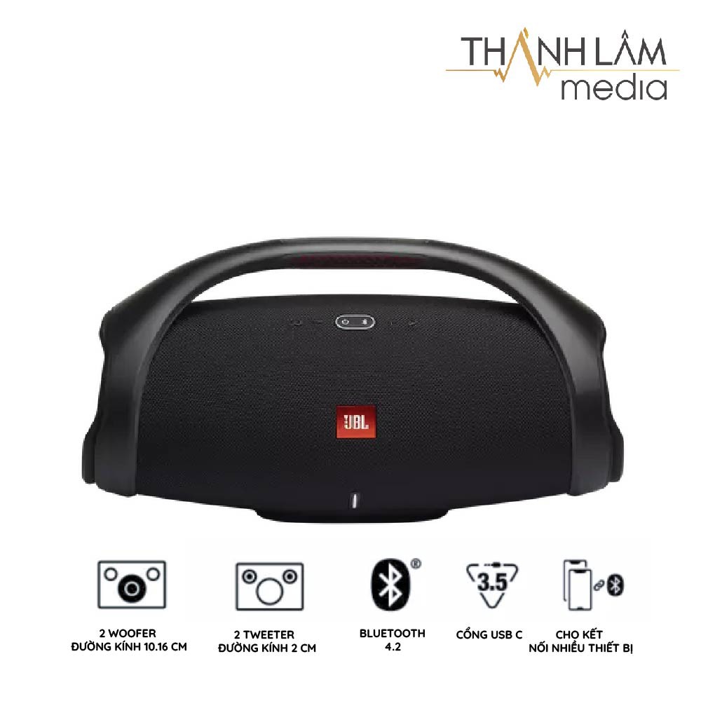 Loa bluetooth JBL Boombox 2 - bùng nổ âm thanh, loa di động cao cấp chính hãng