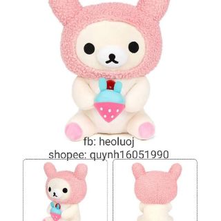Gấu bông rilakkuma cosplay 25cm