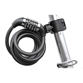 Khóa dây xe đạp 5 số đổi được mã 1.2m