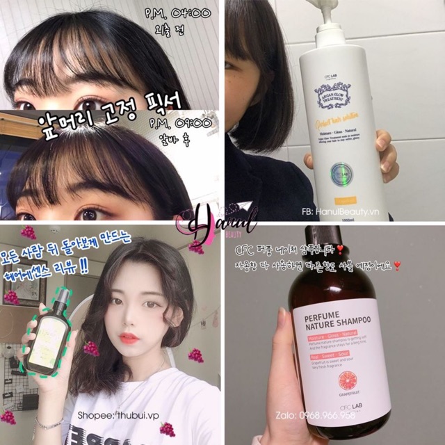Dầu gội  thơm mượt tóc CFC LAB PERFUME NATURE SHAMPOO 500ml Hàn Quốc | BigBuy360 - bigbuy360.vn