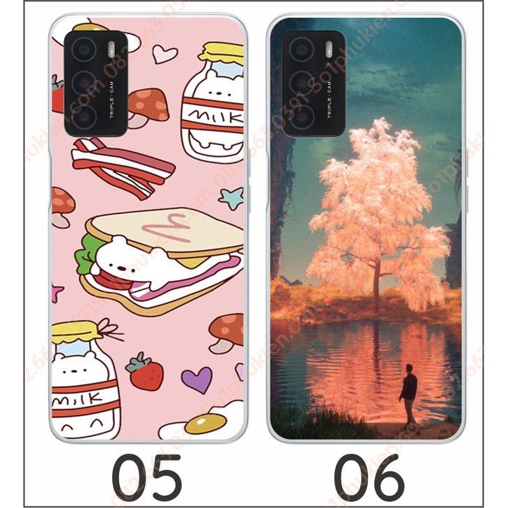 Ốp lưng oppo a16 dẻo in hình nhiều mẫu đẹp