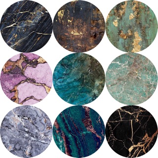 Giá đỡ điện thoại Popsocket mẫu vân đá