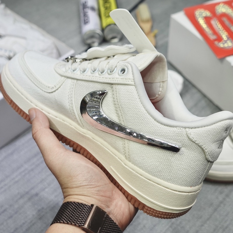 Giày sneaker Air for one Travis Scott white / af1 low Chuẩn 1:1 Vnstoresneaker