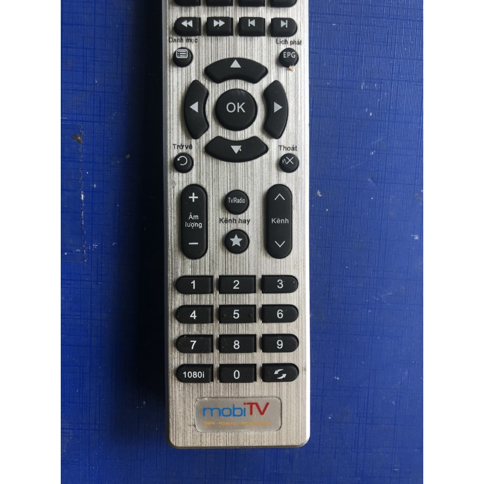 Điều khiển mobiTV loại tốt zin theo máy -  Tặng kèm pin chính hãng - Remote MobiTV