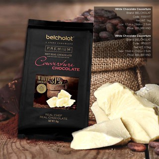 Socola White Couverture 31% - 500g