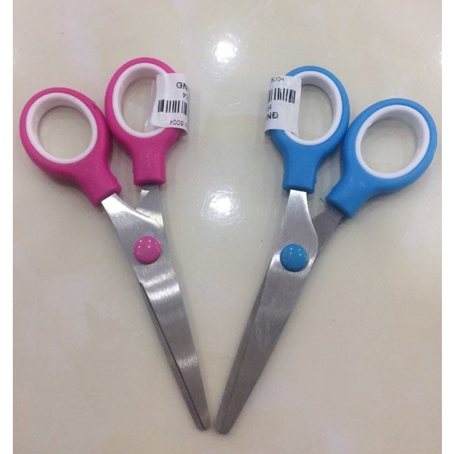 Kéo cắt giấy mầm non 01 cái - Kéo thủ công Xuân Bo