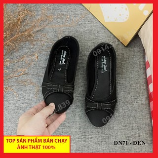 Giày búp bê kiểu mũi nhọn - ảnh thật - dn 71 - đen