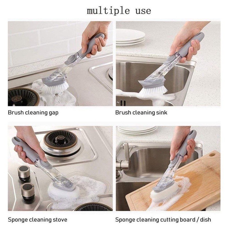 Dụng cụ rửa chén bát thông minh đa năng tặng 1 đầu mút