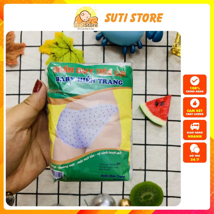 Quần lót giấy Hiền Trang loại thường cho mẹ sau sinh