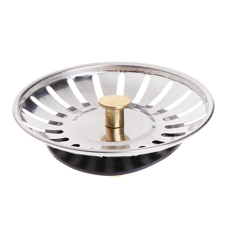 Nắp Chặn Lọc Rác Bằng Thép Không Gỉ Dành Cho Bồn Rửa Chén