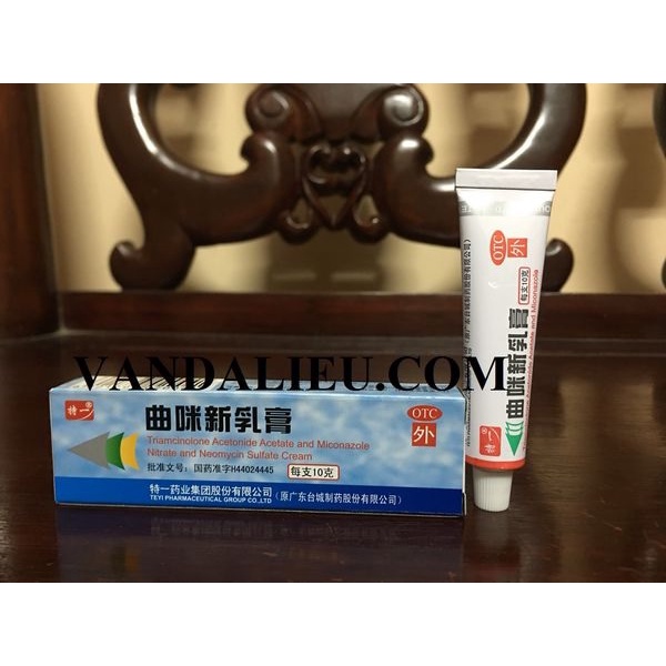 TRIMIXIN 10G. KEM BÔI NGOÀI DA