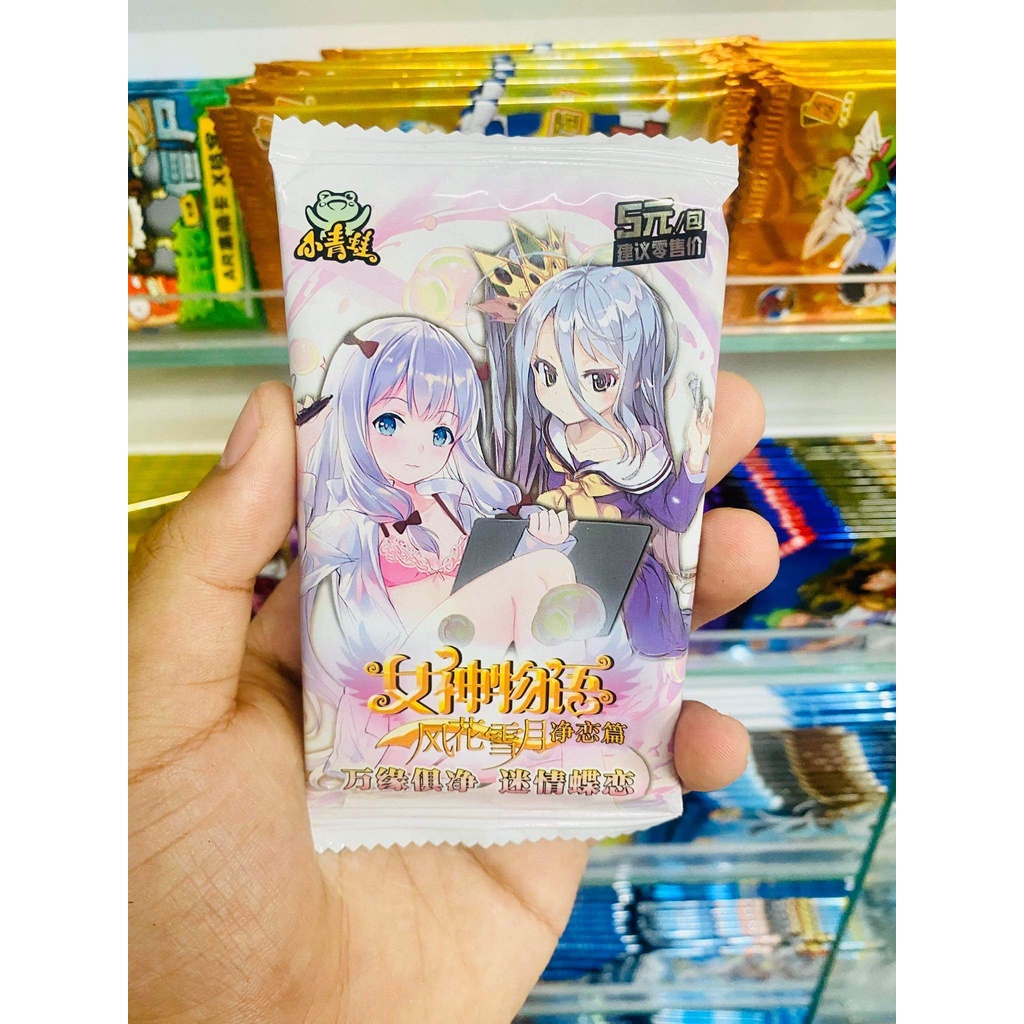 [ Vũ Trí Ba ] Tổng hợp Set 5 ảnh thẻ nhân phẩm Anime Digimon Waifu Jujutsu Kaisen Jojo ngẫu nhiên chibi xinh xắn