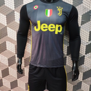 Bộ juve đen tay dài 18/19