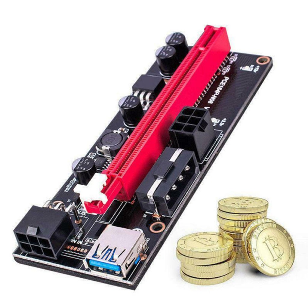 Dây cáp riser 009s cho máy đào coin và gắng vga rời ( hàng mới chưa qua sử dụng ) -dc4519