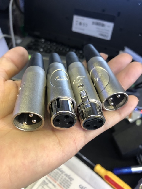 Jack canon XLR chữ s