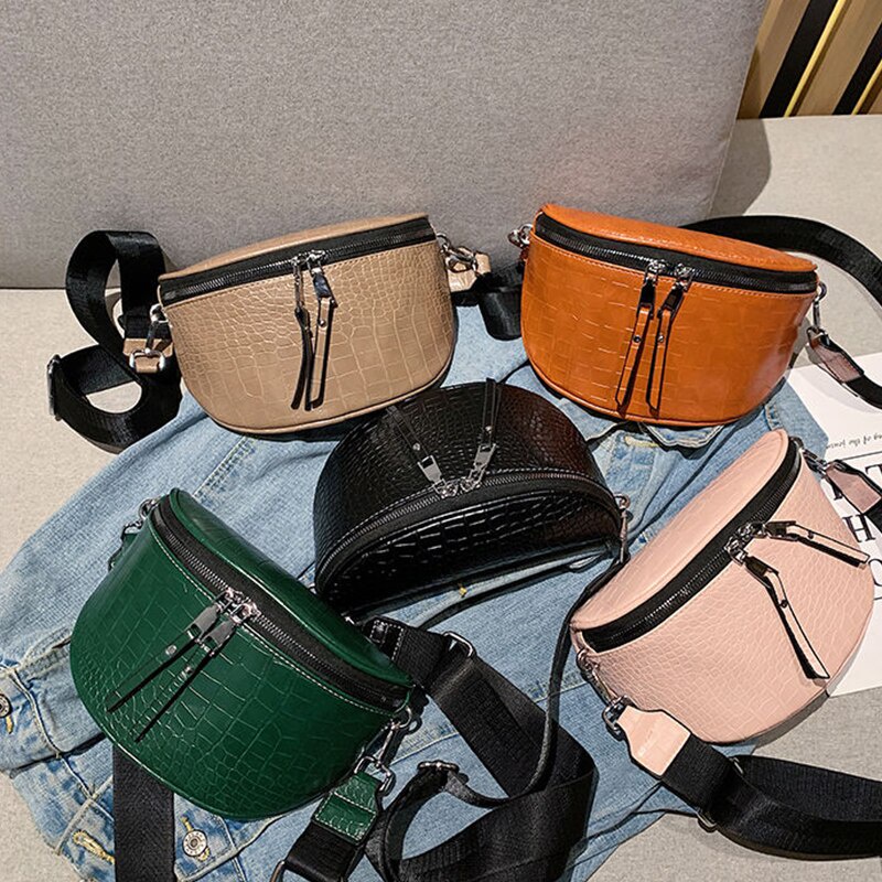 Túi đeo vai JASMIN NOIR với kết cấu màu trơn phong cách mùa xuân mới thời trang cho nữ