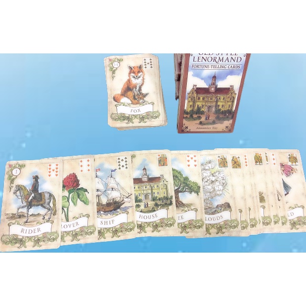 Gumylam Bộ bài tarot Old Style Lenormand