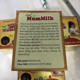 MUMMILK CỐM SIÊU LỢI SỮA COMBO 5 HỘP