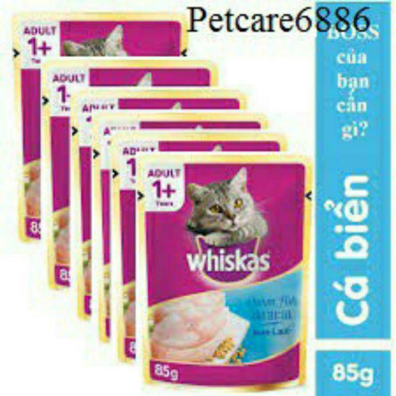 pate mèo whiskas 80g