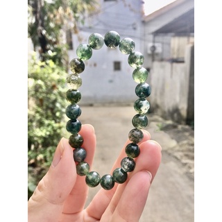 Vòng tay rêu mã nãoooo cực đẹp 8ly