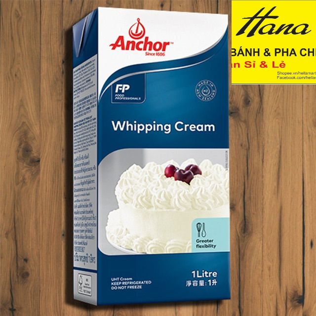 Kem Sữa Whipping Anchor 1L