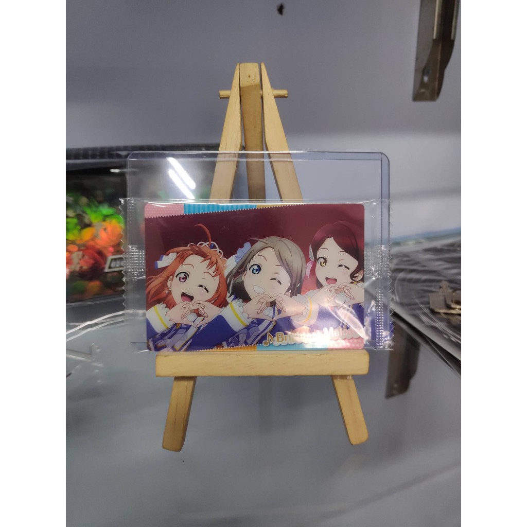 Thẻ bài sưu tầm bánh xốp Idol Love Live LL - Brightest Melody - Tặng bọc bài nhựa bảo quản