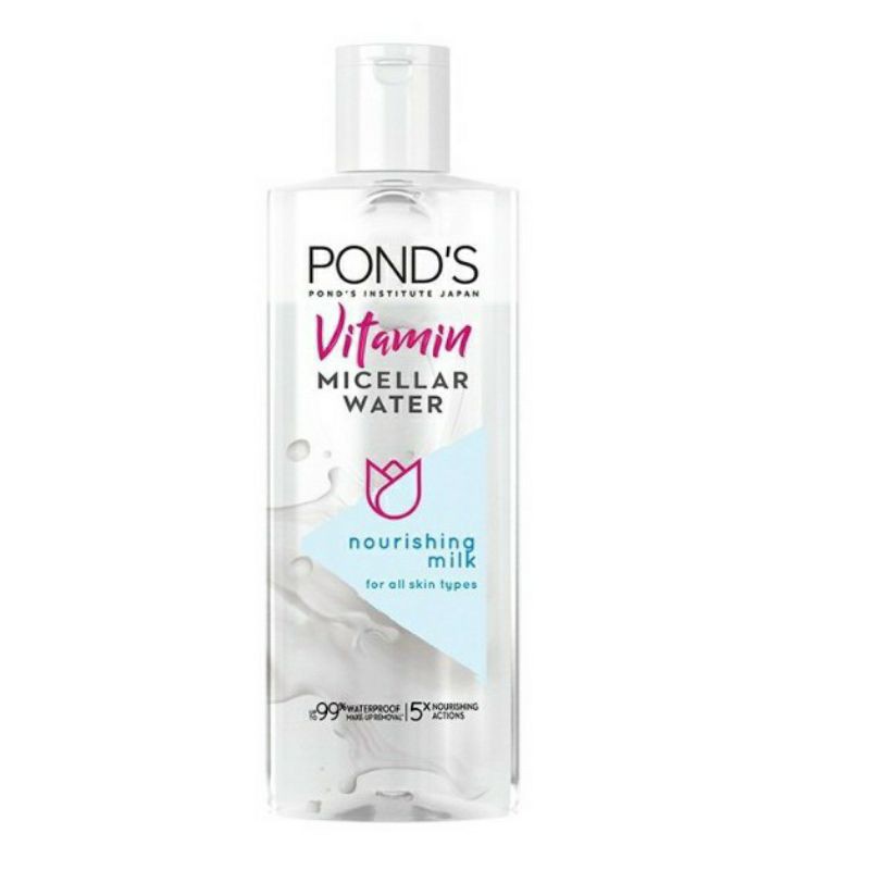 Nước tẩy trang Vitamin Pond's Micellar Water Rose/ Vitamin Micellar Water Nourshing Milk