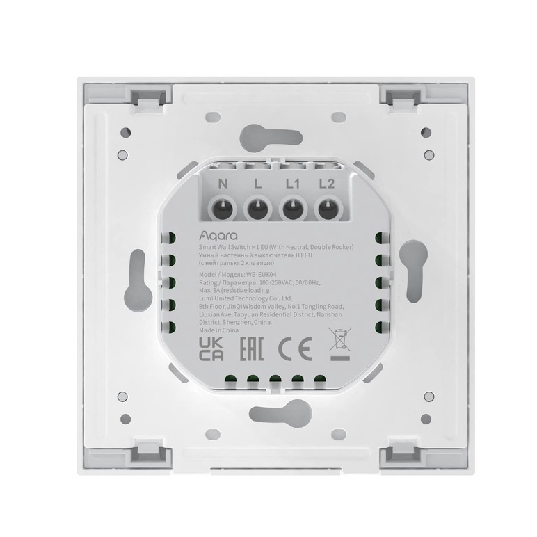 Aqara H1 - Công tắc vuông âm tường thông minh, bản Quốc Tế mới nhất 2021 - BH 1 Năm