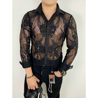 áo sơ mi nam lưới