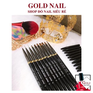 Bộ cọ nail , set cọ nail vẽ móng 10 cây chính hãng Japan