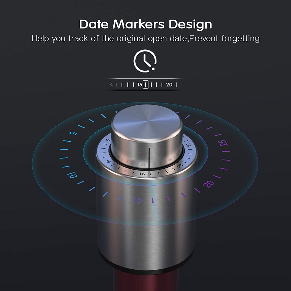 Nút đậy rượu vang kèm bơm hút chân không