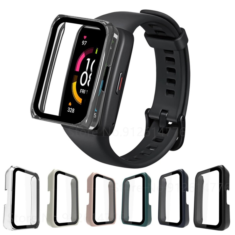 Ốp Điện Thoại Bảo Vệ Toàn Diện + Kính Cường Lực Cho Huawei Band 7