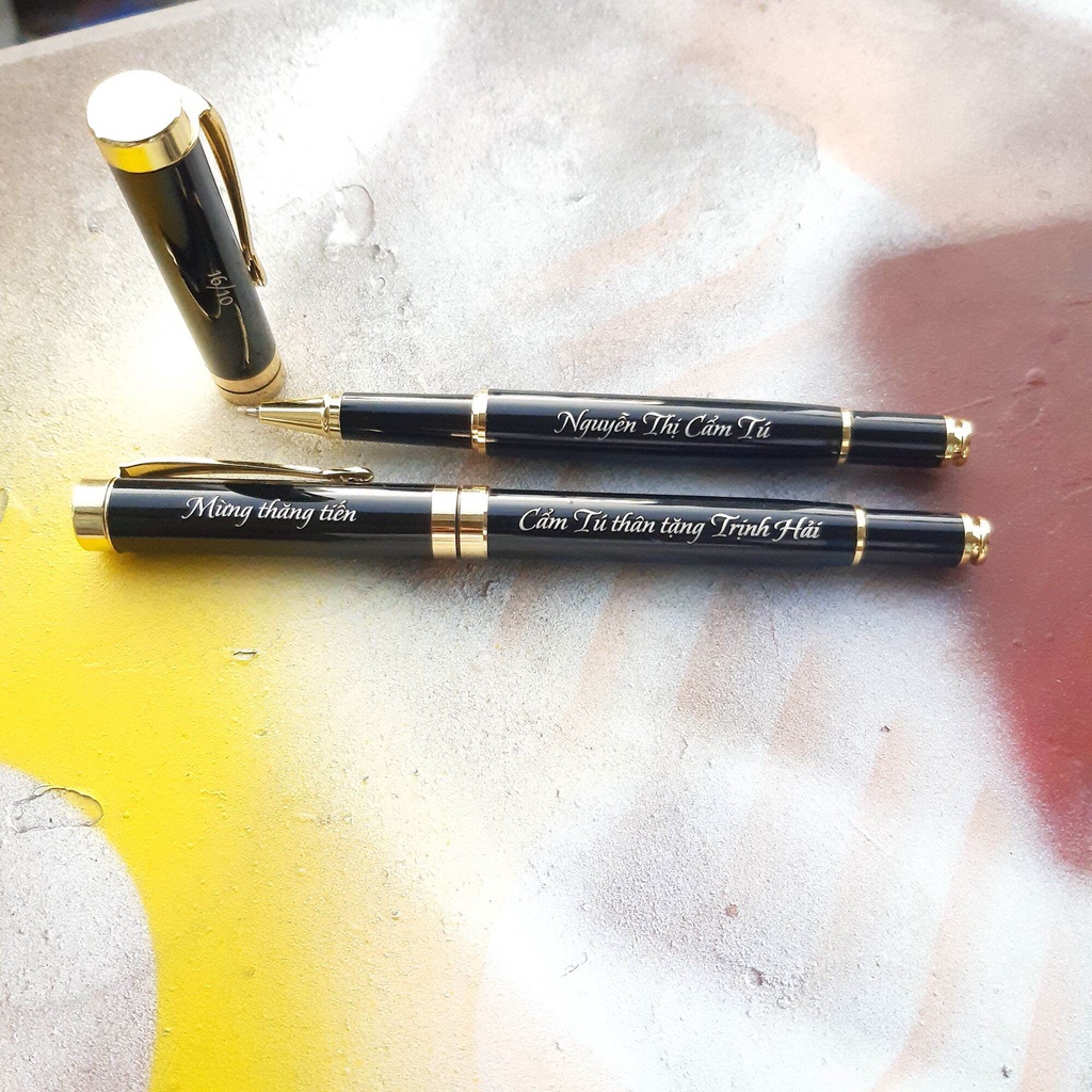 Bút Bi/Bút Ký Khắc Tên/Bút mực gel BYL