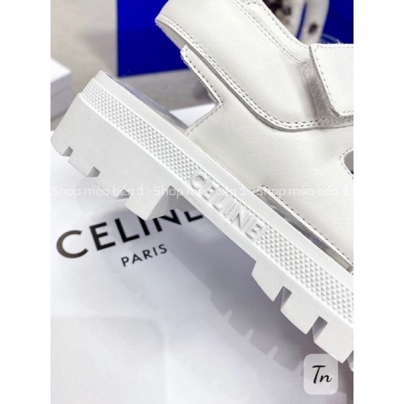 Sandal thể thao cl quai dán ngang đế cao fullbox