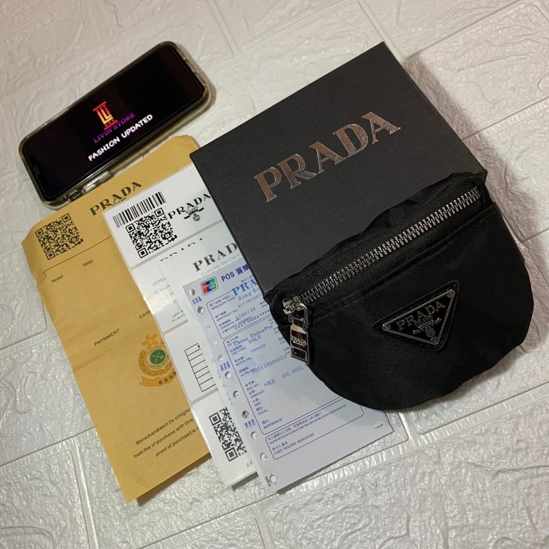 Ví Prada Mini Có Dây Đeo Chất Lượng Cao