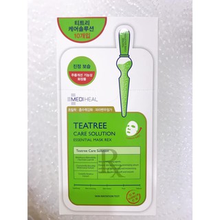 Mediheal Teatree Care Solution Essential Mask Rex gồm 10 mask [date 2022]