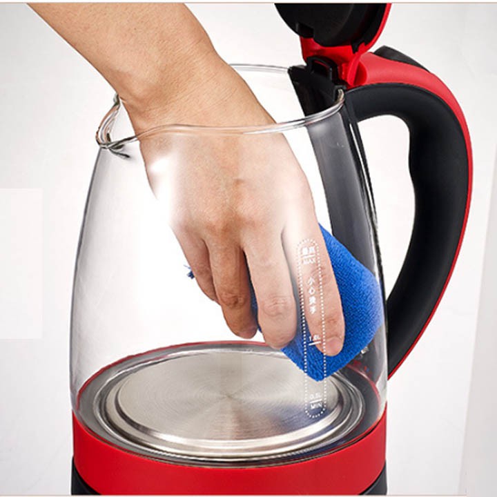 Ấm đun siêu tốc thủy tinh 2l